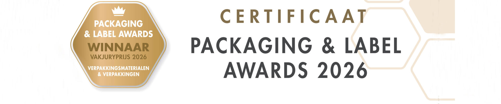 Smart Packaging Solutions wint Packaging & Label Award!